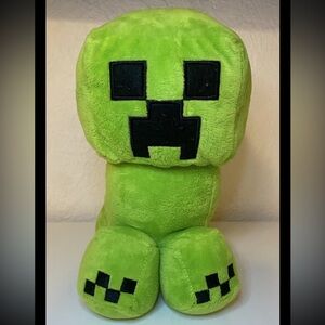 Minecraft Creeper Green Plush 9” Official Plushie Mattel Mojang
